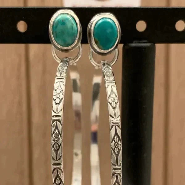 Vintage Onyx Boho Earrings | Nooklyst
