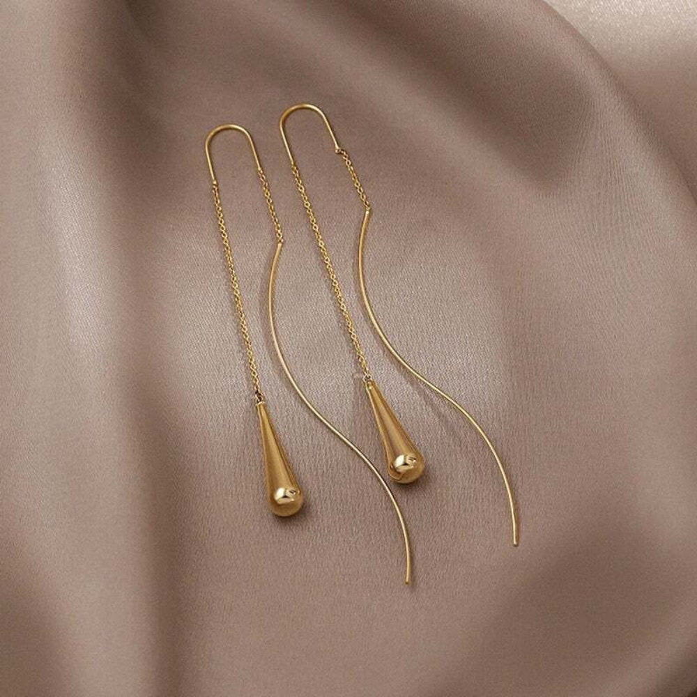 Teardrop Tassel Earrings | Nooklyst