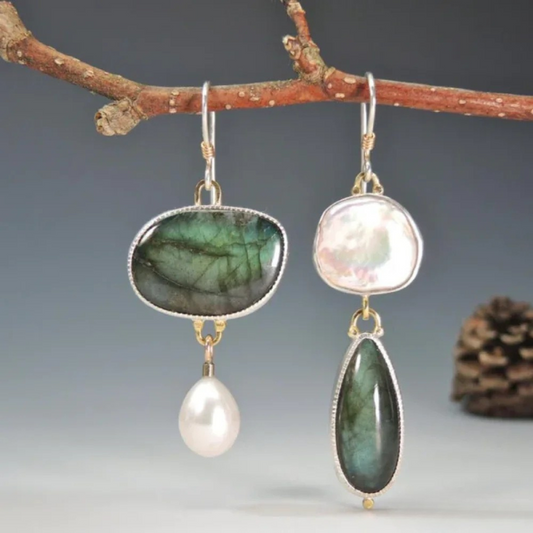 Vintage Stone Earrings | Nooklyst