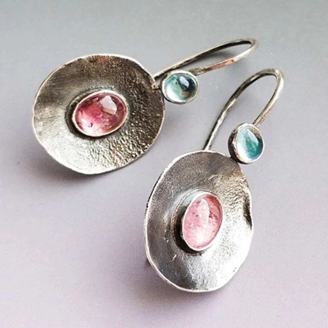 Chic Vintage Silver Earrings | Nooklyst