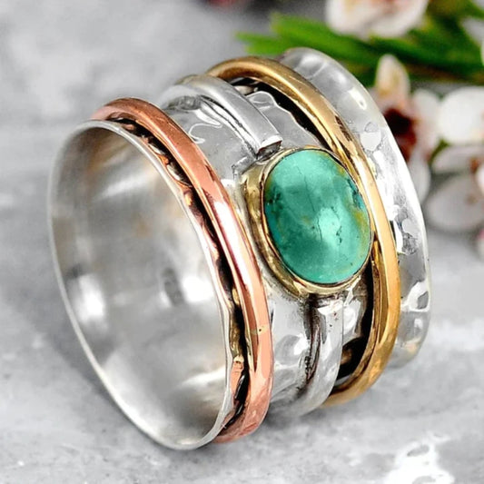 Coco Vintage Turquoise Ring | Nooklyst