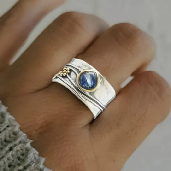 Bree Bohemian Gemstone Meditation Ring | Nooklyst