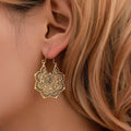 Lotus Mandala Earrings | Nooklyst