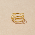 Infinity Loop Gold Ring | Nooklyst