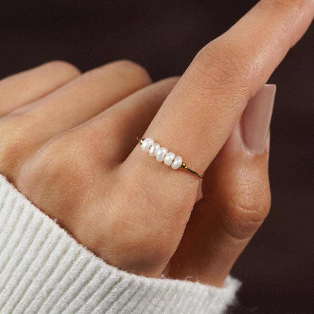 Grace Freshwater Pearl Ring | Nooklyst