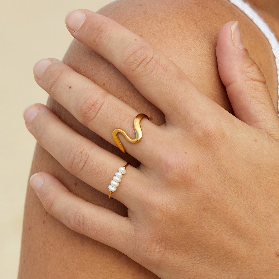 Grace Freshwater Pearl Ring | Nooklyst