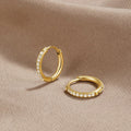 Eternity Hoop Earrings | Nooklyst