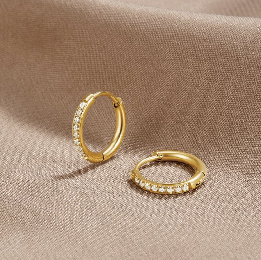 Eternity Hoop Earrings | Nooklyst