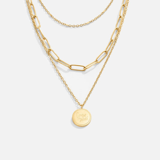 Janie Coin Layered Necklace | Nooklyst