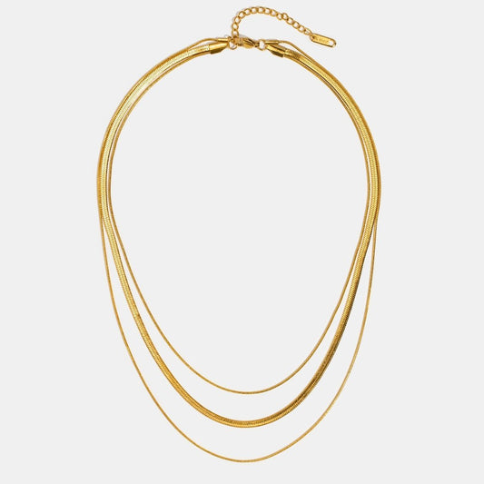 Gold Multi Layered Necklace | Nooklyst
