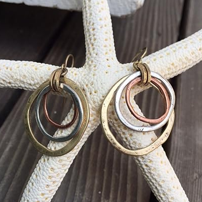 Gold & Silver Vintage Earrings | Nooklyst