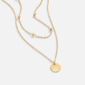 Layered Disc Necklace | Nooklyst