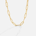 Clip Gold Necklace | Nooklyst
