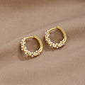 Vale Pearl Hoop Earrings | Nooklyst